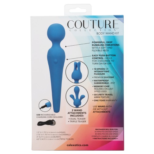 Couture Collection Body Wand Vibrator Kit