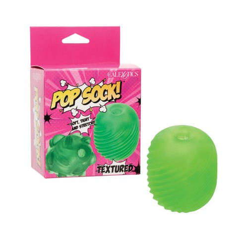 Pop Sock Textured Stroker Green