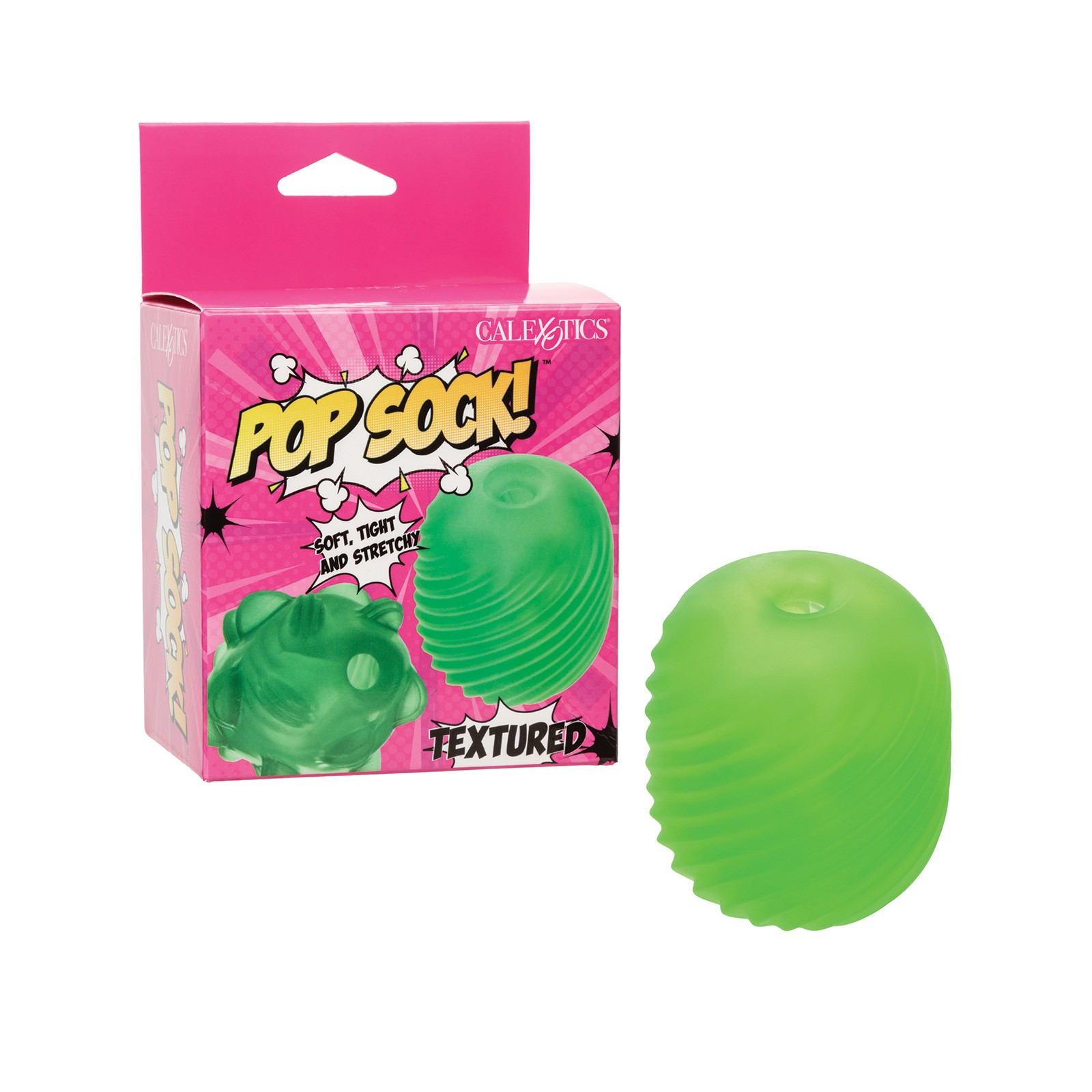 Pop Sock Textured Stroker Green