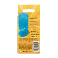 Pop Sock Ribbed Masturbator - Blue