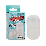 Pop Sock Ribbed Masturbator for Exhilarating Pleasure