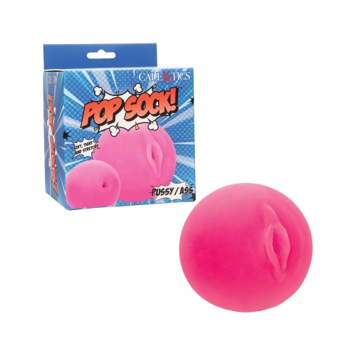 Pop Sock Dual-Entry Masturbator - Pink