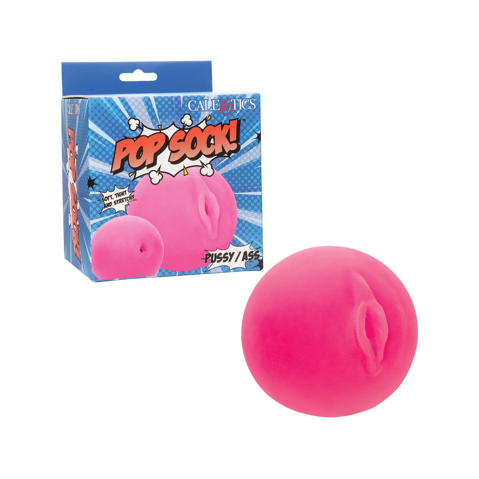 Pop Sock Dual-Entry Masturbator - Pink