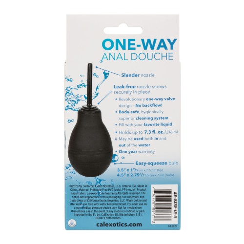 One-Way Easy Squeeze Anal Douche for Clean Comfort