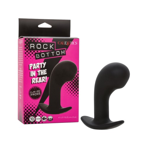 Rock Bottom Curved Prostate Probe for Intense Stimulation