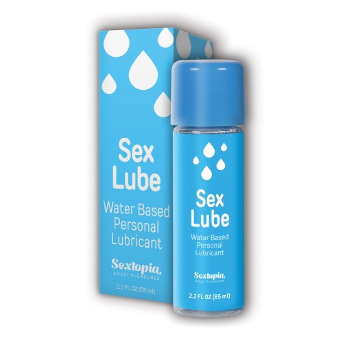 Lubricante Personal a Base de Agua Sextopia Botella de 2.2 oz