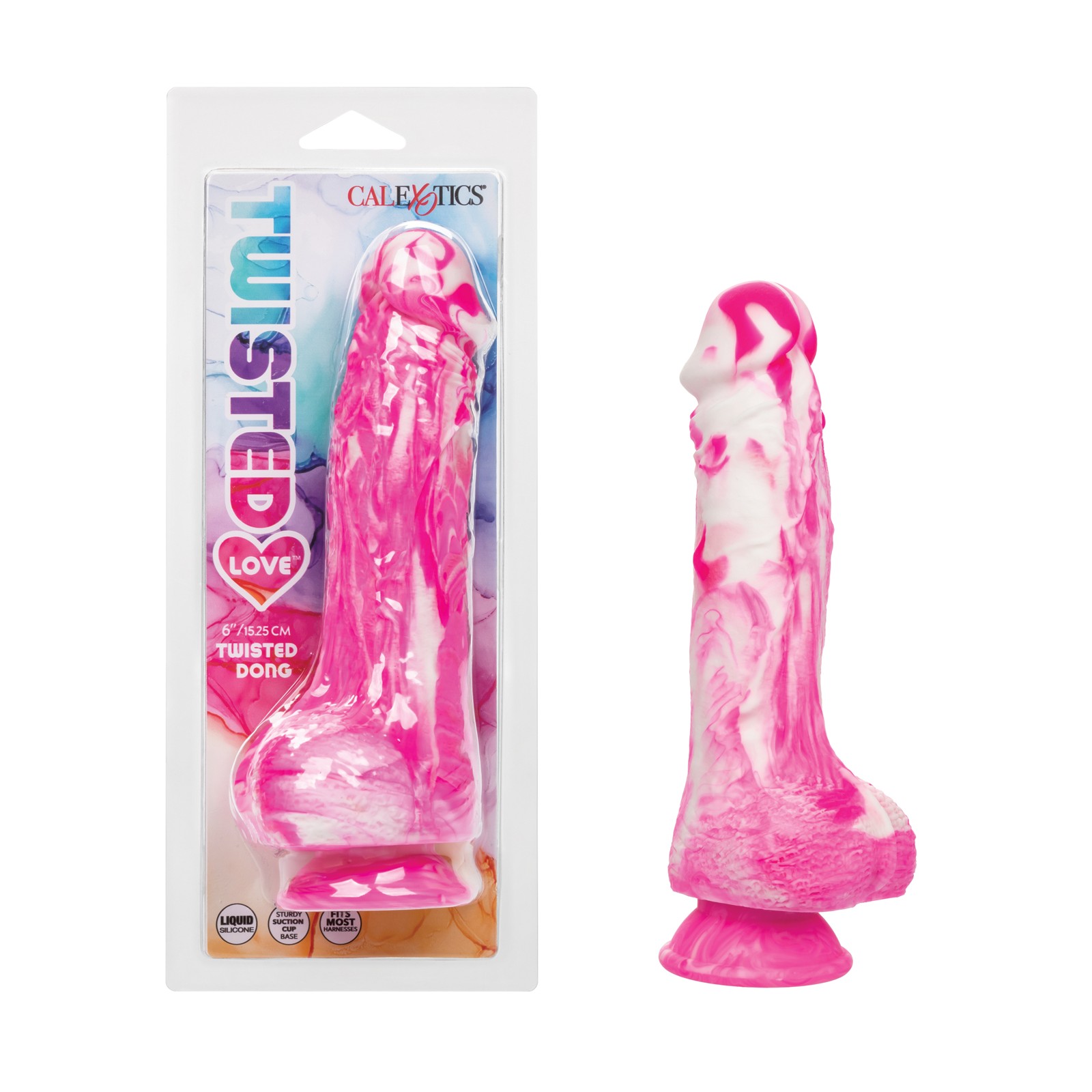 Twisted Love Silicone Dong for Ultimate Pleasure