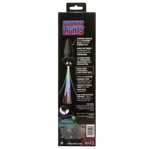 Sonda Anal Vibrante Southern Lights - Negro