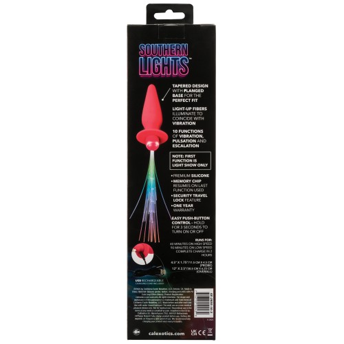 Southern Lights Vibrating Anal Probe - Pink