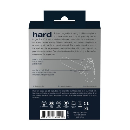 VeDo Hard Rechargeable C-Ring for Longer Pleasure