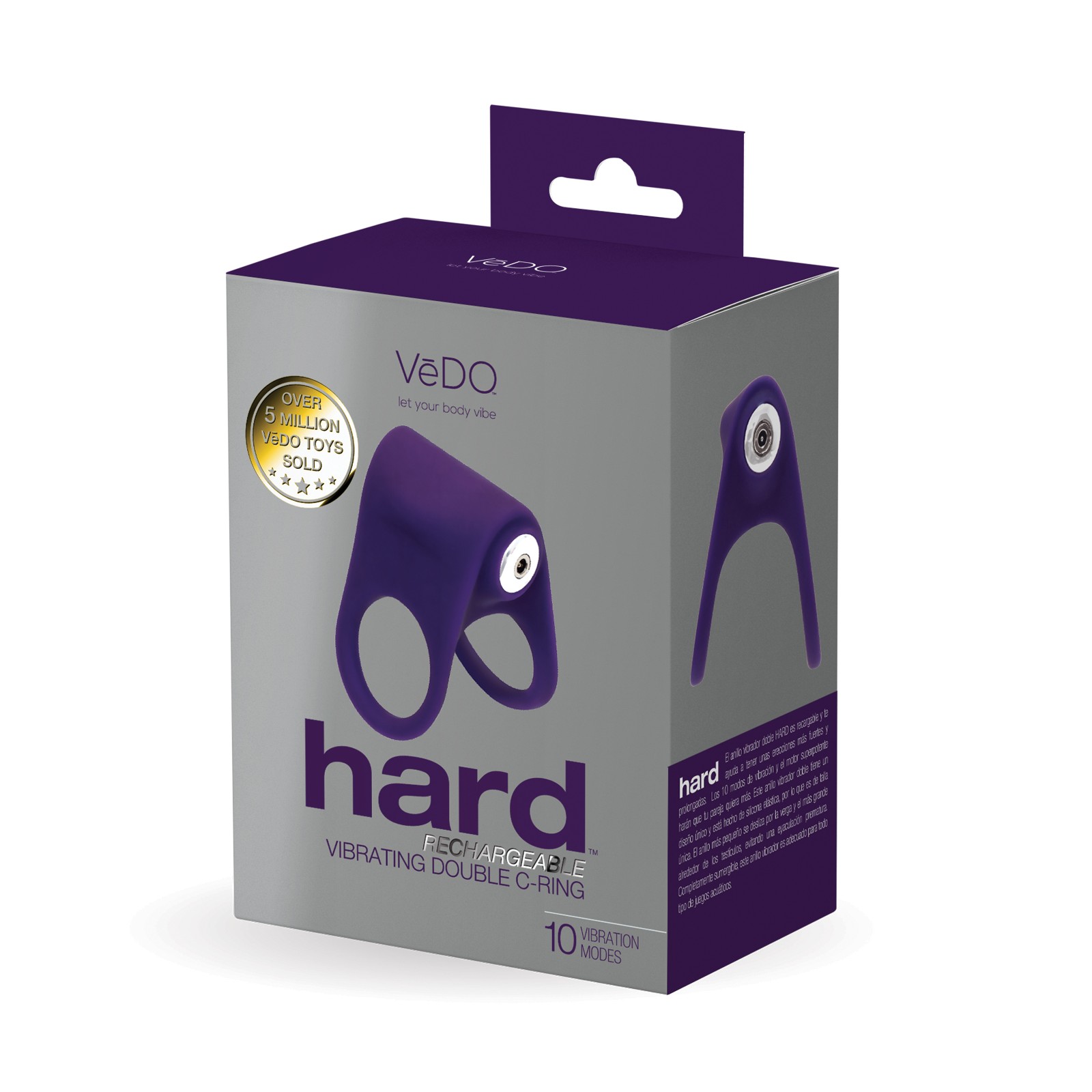 VeDo Hard Rechargeable C-Ring Purple