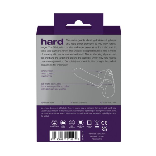 VeDo Hard Rechargeable C-Ring Purple