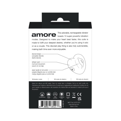 Vibrador Recargable VeDo Amore Negro