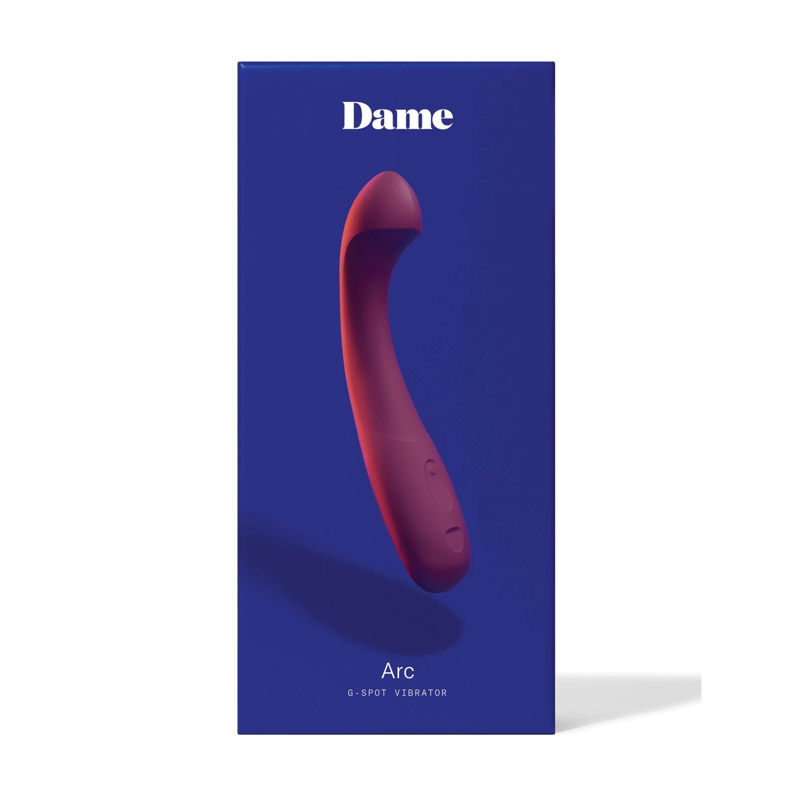 Dame Arc G-Spot Vibrator - Plum for Intense Pleasure