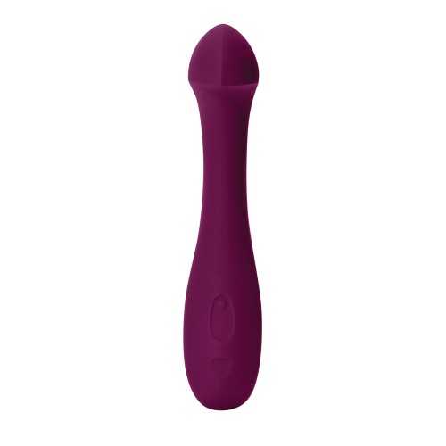 Dame Arc G-Spot Vibrator - Plum for Intense Pleasure