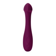 Dame Arc G-Spot Vibrator - Plum for Intense Pleasure