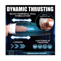 The Milker Max Thrusting & Vibrating Male Masturbator - Black