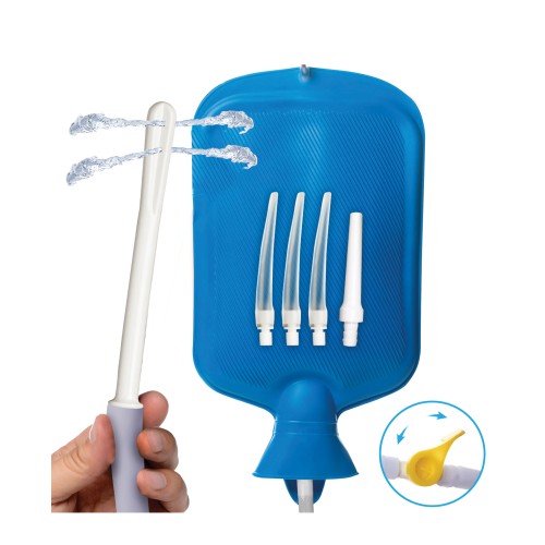 Detox Deluxe Shower Enema Kit for Gentle Cleansing