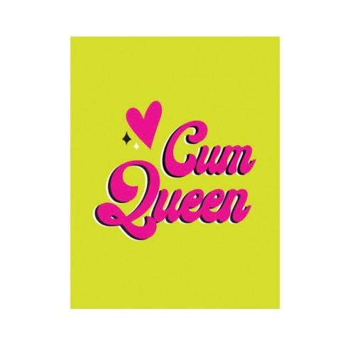 Empowering Cum Queen Greeting Card