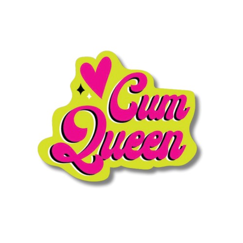 Cum Queen Sticker Pack of 3