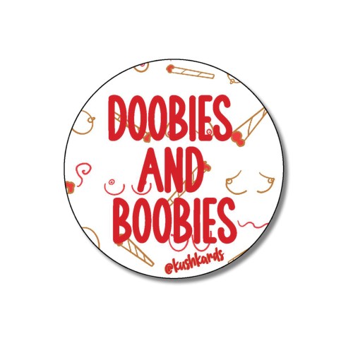 Doobies and Boobies Sticker Pack for Fun Decoration