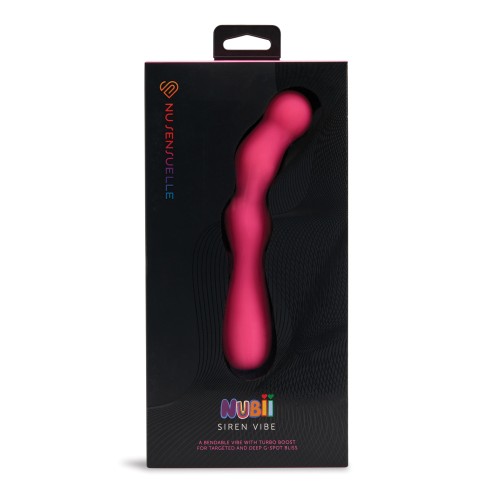 Nu Sensuelle Siren G-Spot Vibe with Hinge Pink