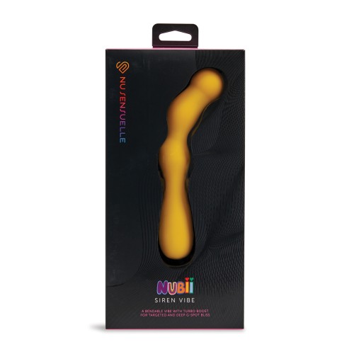 Nu Sensuelle Siren G-Spot Vibe with Hinge Yellow