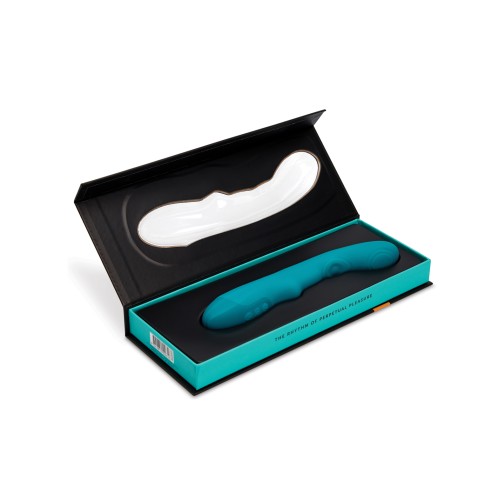 Nu Sensuelle Vivi Double Tapping Vibe in Emerald Green