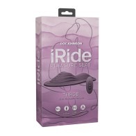 iRide Rechargeable Pleasure Seat with Remote - Dusty Purple