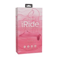 iRide Asiento de Placer Estimulador con Aspiración Rosa Polvoriento