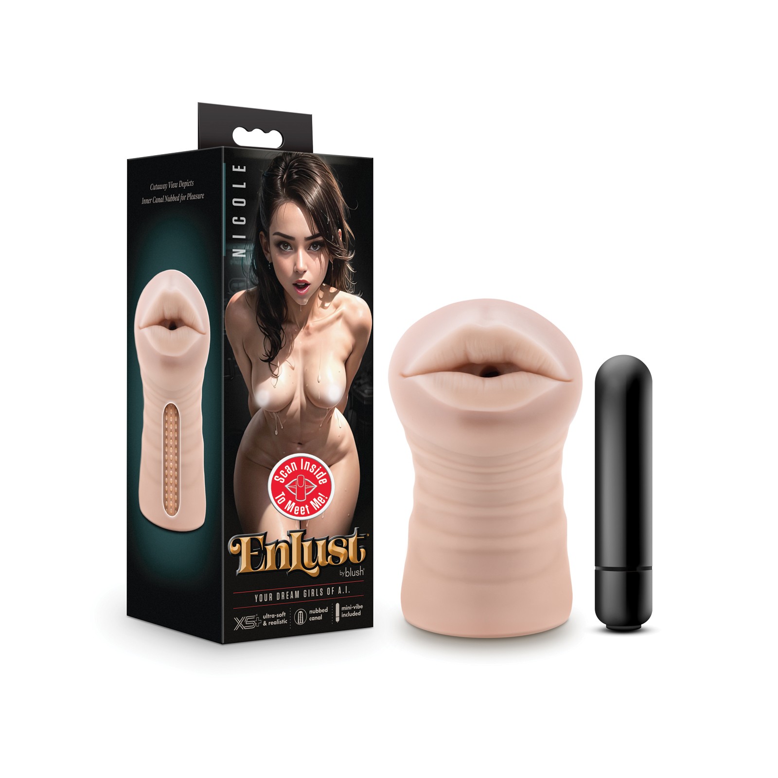 Blush EnLust Mouth Stroker - Ultimate Pleasure Tool