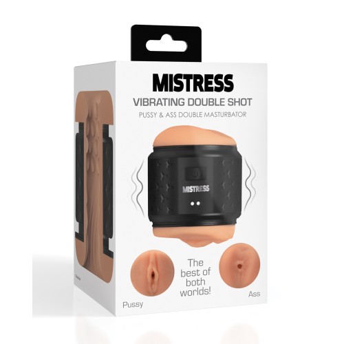 Curve Toys Mistress Vibrating Double Shot Pussy Ass