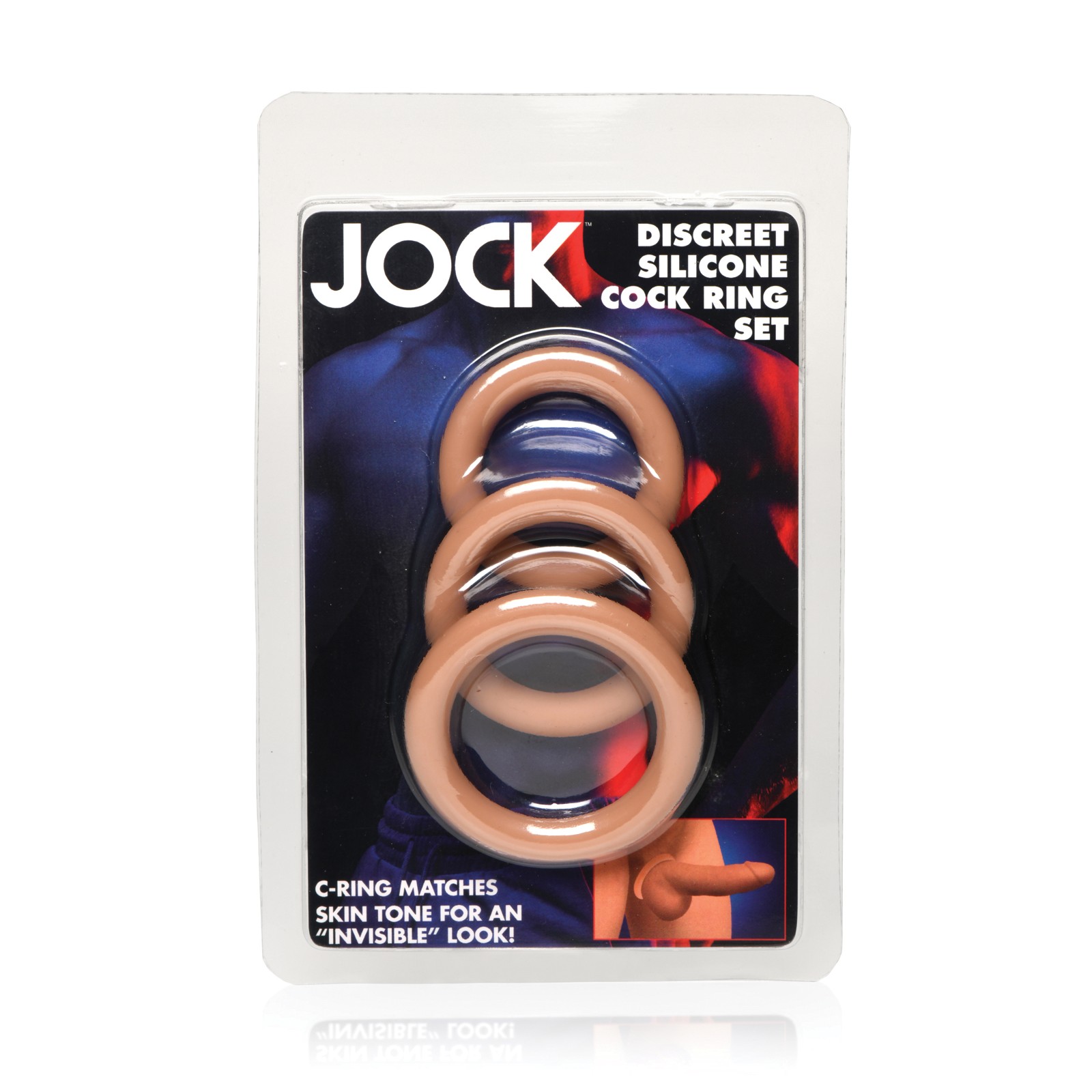 Conjunto de 3 Anillos de Silicona Jock - Mediano