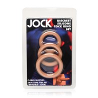 Conjunto de 3 Anillos de Silicona Jock - Mediano