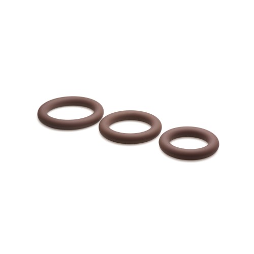 Curve Toys Jock Silicone Cock Ring Set