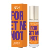 Aceite de Perfume Pheromone Roll On Simply Sexy Forget Me Not 0.34 oz