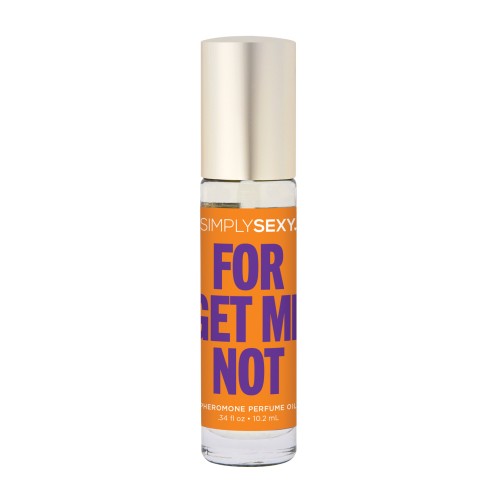 Aceite de Perfume Pheromone Roll On Simply Sexy Forget Me Not 0.34 oz