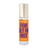 Aceite de Perfume Pheromone Roll On Simply Sexy Forget Me Not 0.34 oz