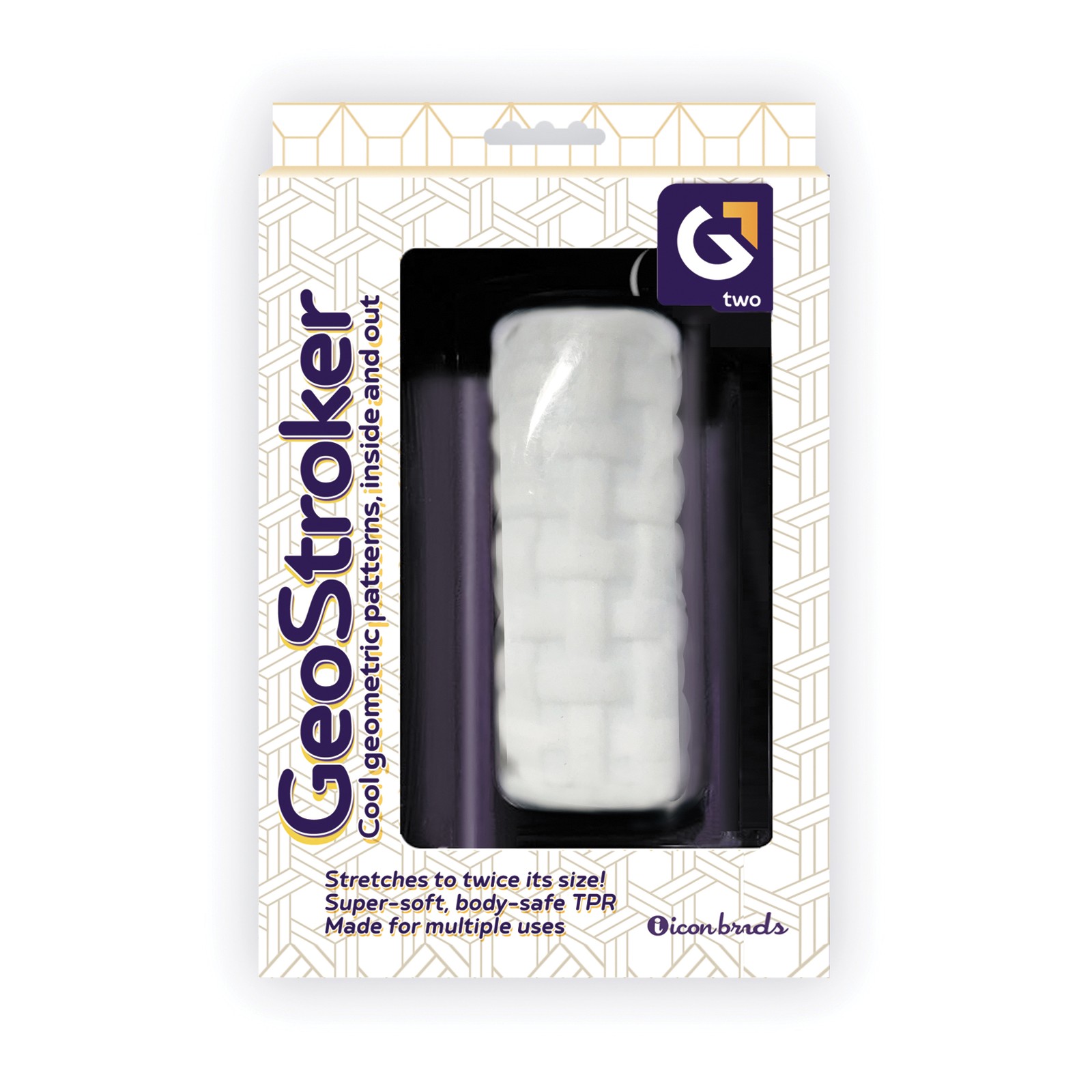 GeoStroker Two Ultra-Soft TPR Stroker for Exceptional Pleasure