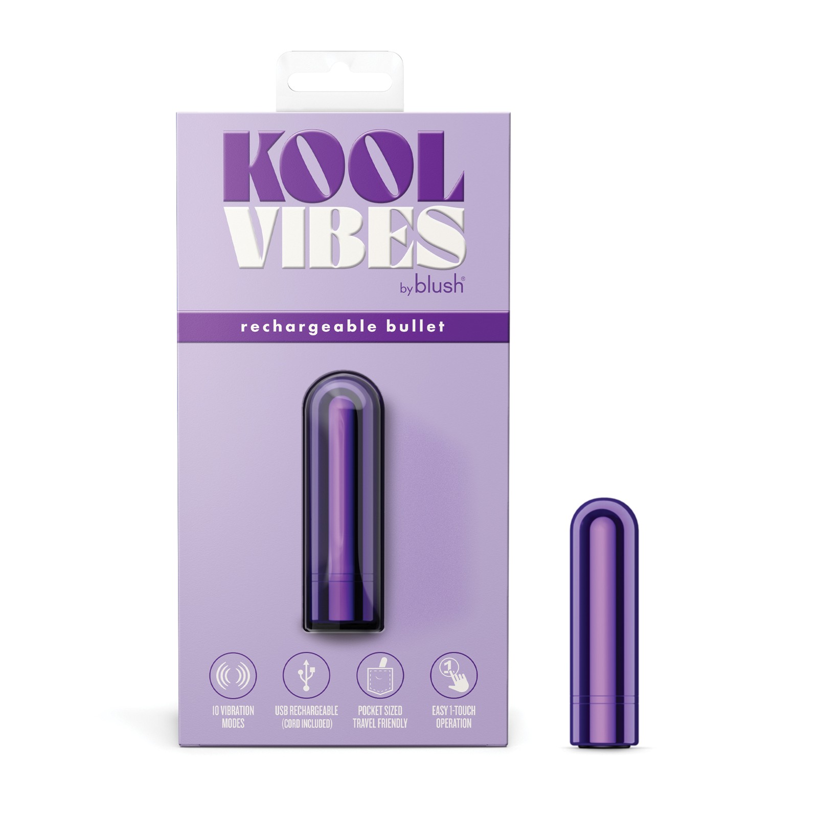 Blush Kool Vibes Mini Bullet Uva Recargable