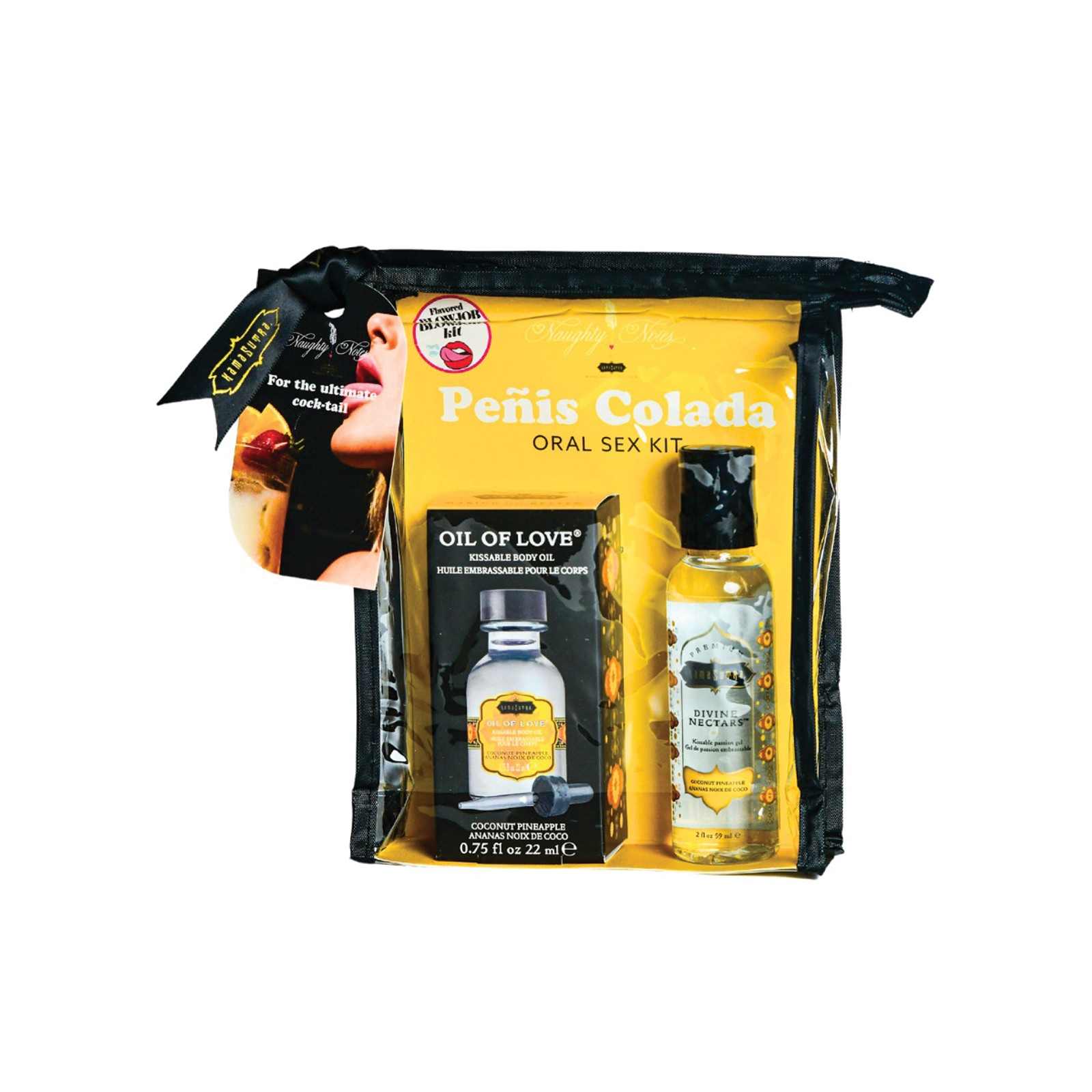 Kit de Sexo Oral Sabor Penis Colada Kama Sutra