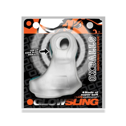 Sling Cock Oxballs Glowsling - LED Clear Ice