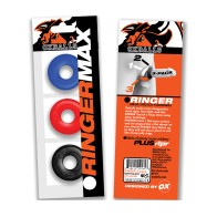 Oxballs Ringer Max 3 Pack Cockrings - Multi Color