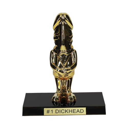 Shots The Dickheads Gold Trophy