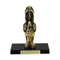 Shots The Dickheads Gold Trophy