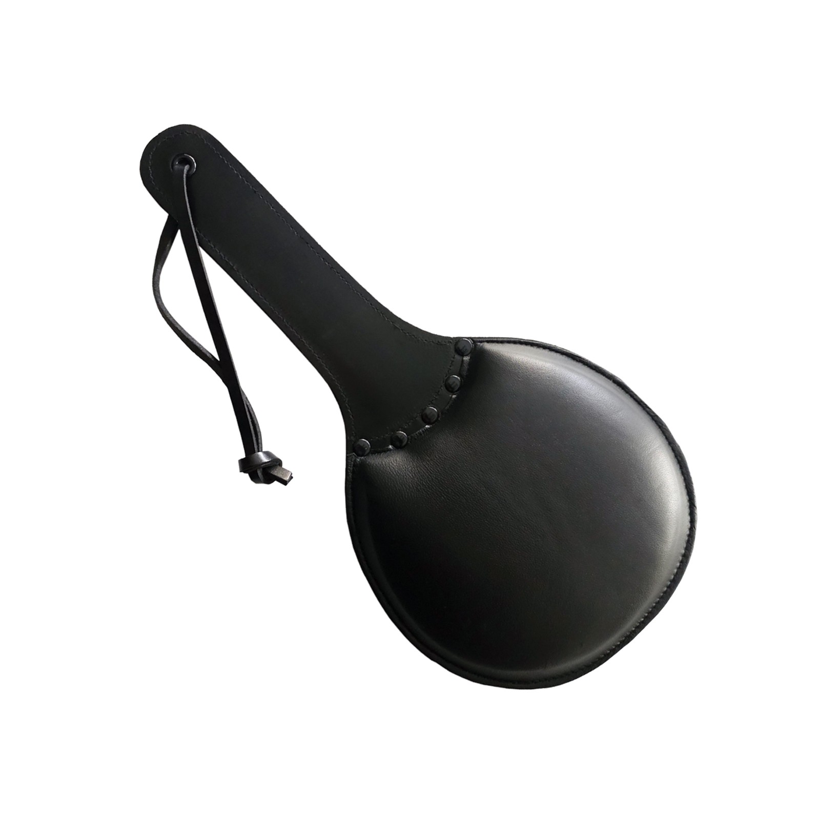 Rouge Leather Padded Ping Pong Paddle - Versatile Play