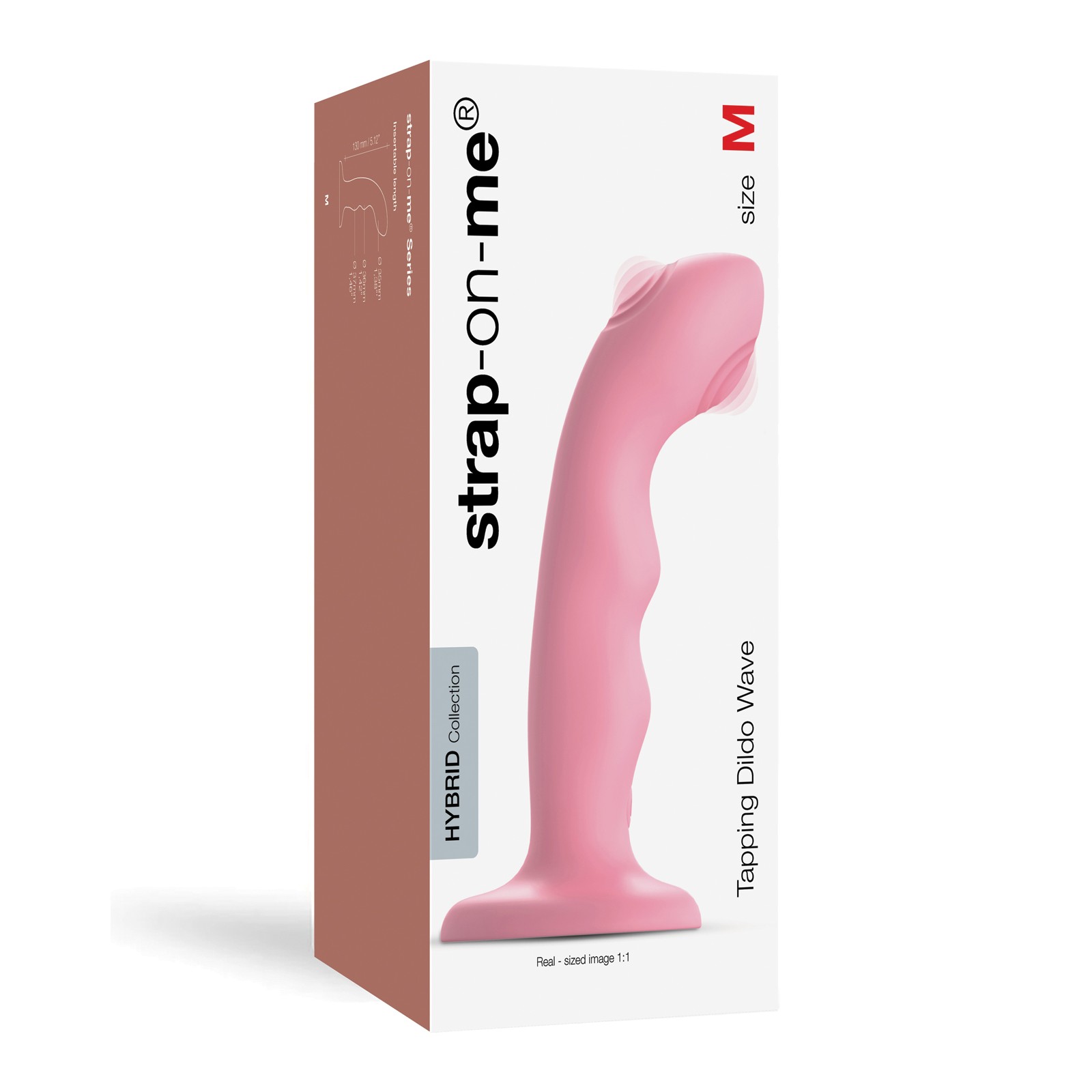 Strap on Me Tapping Dildo - Rose Coral