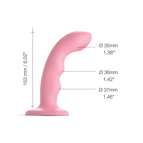 Strap on Me Tapping Dildo - Rose Coral