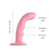 Strap on Me Tapping Dildo - Rose Coral