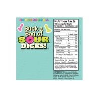 Suck a Bag of Sour Dicks Candy - 100 Pieces